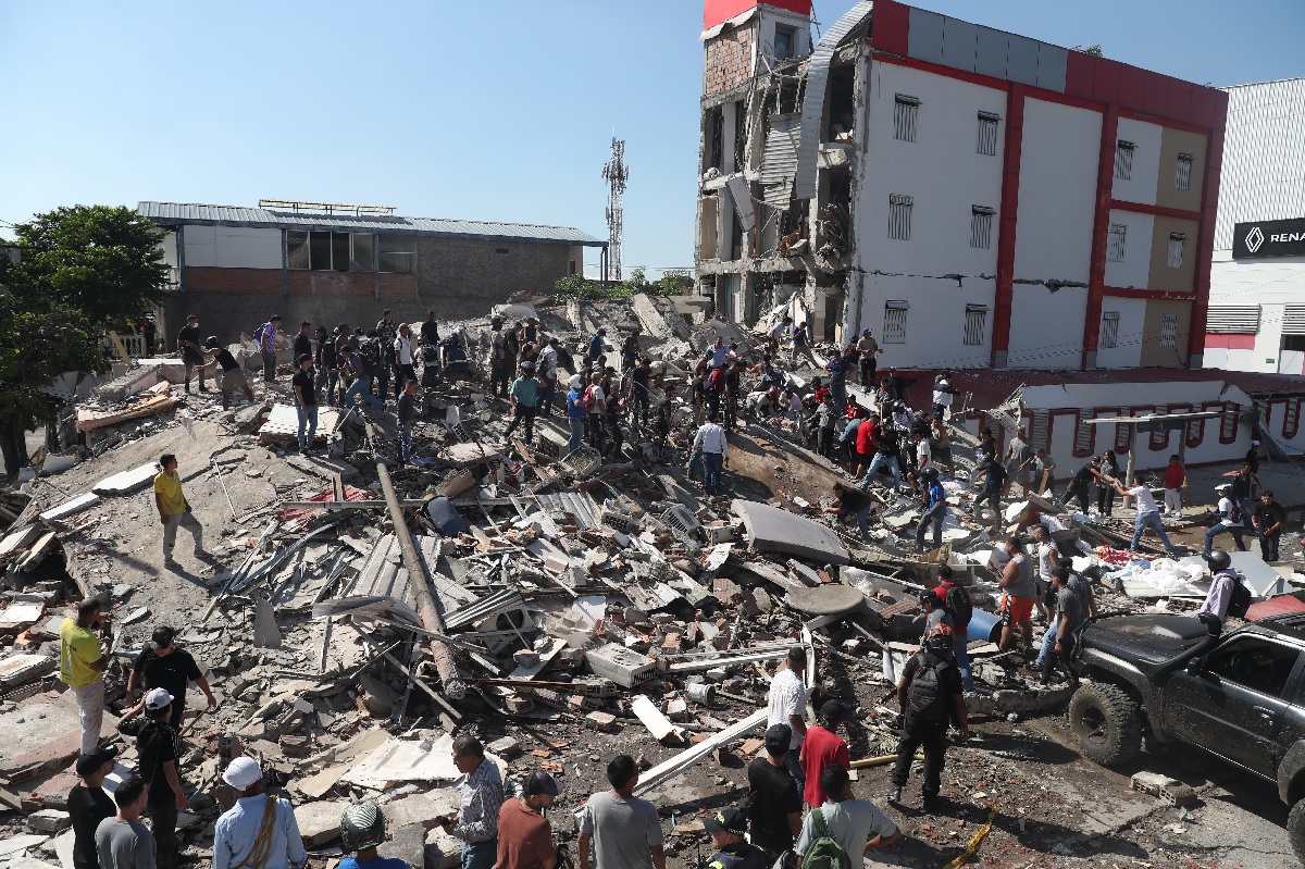 Un terremoto de magnitud 7,4 ha sacudido este lunes gran parte de Colombia, según el Servicio Geológico Colombiano (SGC).
